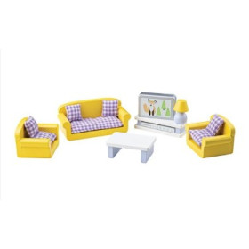 Conjunto Salón De Madera