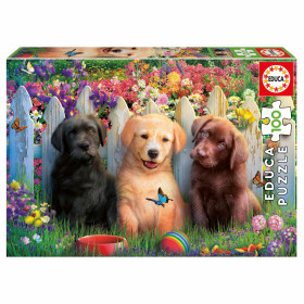 Puzzle Perritos De Educa