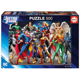 Puzzle Liga De La Justicia Dc Comics De Educa