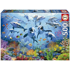 Puzzle 500 Pzs Fiesta Bajo El Mar Fsc