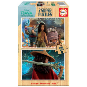 Puzzle Raya Y El Último Dragón 2x50 Pzs