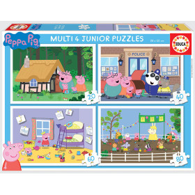Puzzle Multi Peppa Pig De Educa