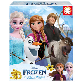 Puzzle Lenticular 200 Frozen