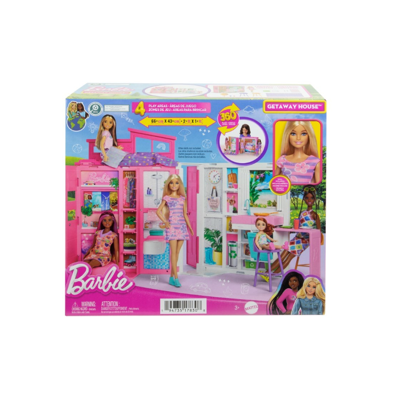 Casa De Muñecas Barbie Con Apartamento De Mattel