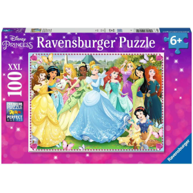 Puzzle Princesas Disney 100 Pzs Xxl De Ravensburger