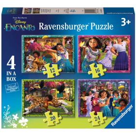 Puzzle Progresivo Encanto 12/16/20/24 Pzs