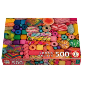 Puzzle Hilos 500 Pzs De Educa