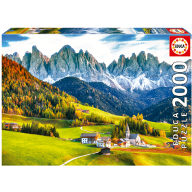 Puzzle Otoño En Las Dolomitas 2000 Pzs De Educa