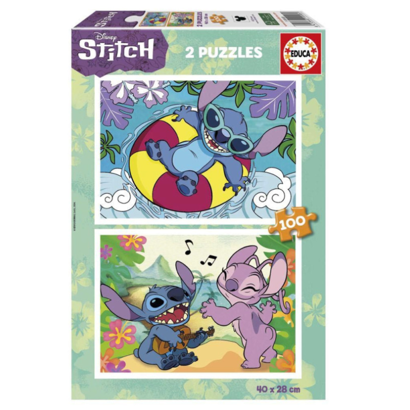 Puzzle Stitch 2x100 Pzs De Educa