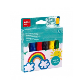 Temperas Colores Brillantes 14 Ml 6 Ud Apli