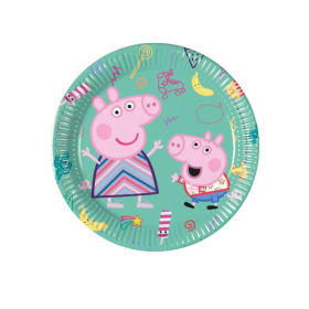 Platos Peppa Pig 20 Cm 8 Uds