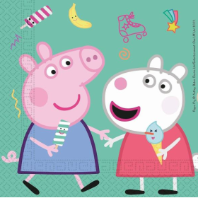Servilletas Peppa Pig Messy Play 20 Ud
