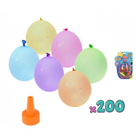 Bomba De Agua Con 200 Globos