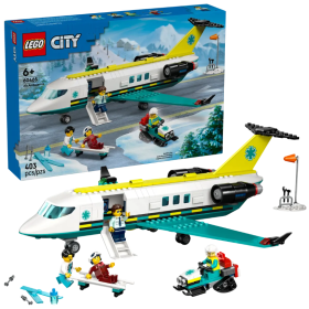 LEGO City Ambulancia Aérea De Emergencia De LEGO