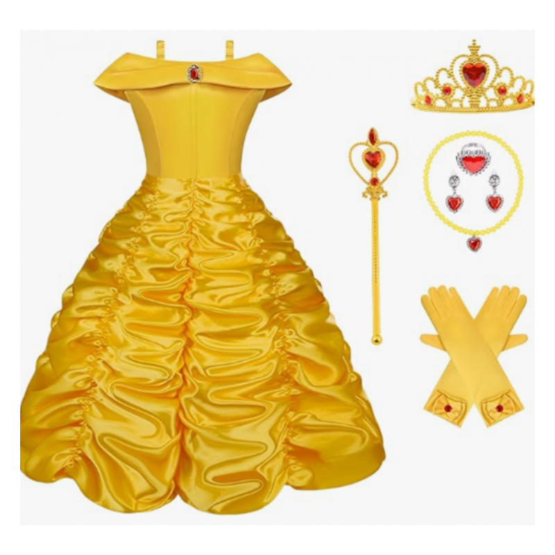Disfraz Princesa Bella 3-4 Años De ATTA