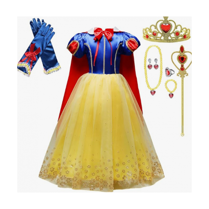 Disfraz Princesa Blancanieves 3-4 Años De Ataa