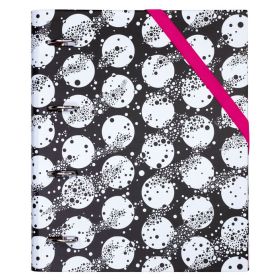 Carpeta Anillas Con Goma Moon Milan