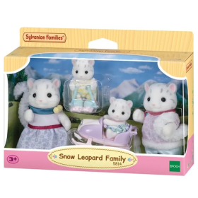 Sylvanian Families Familia Leopardo De Las Nieves
