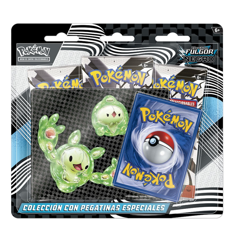 Pokemon Caja Colección Tech Sticker De Bandai