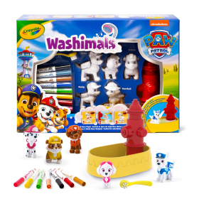 Washimals Patrulla Canina Set 5 Mascotas De Crayola