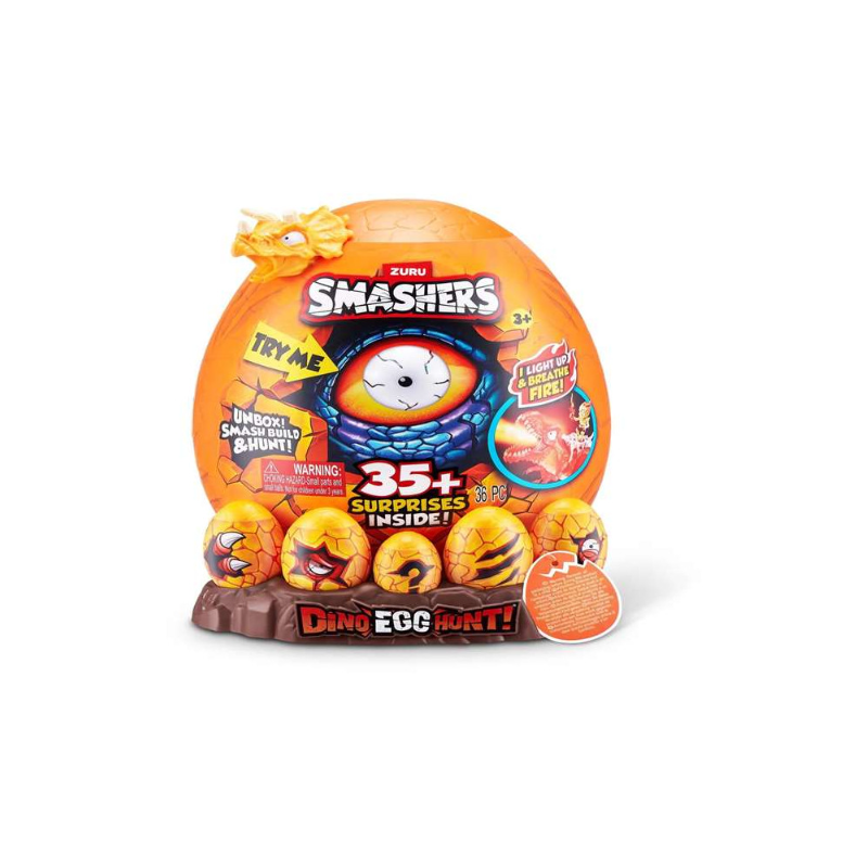 Huevo Smashers Dinosaurio con Figuras