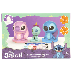 Stitch 3 Figuras De Escayola Para Pintar De CyP Brands