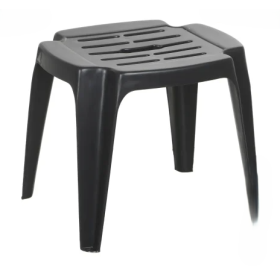 MESA AUXILIAR RESINA ANTRACITA