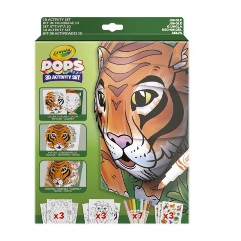 Set Actividades Pops Jungla