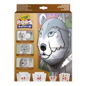 Set Actividades Pops Naturaleza Salvaje Crayola