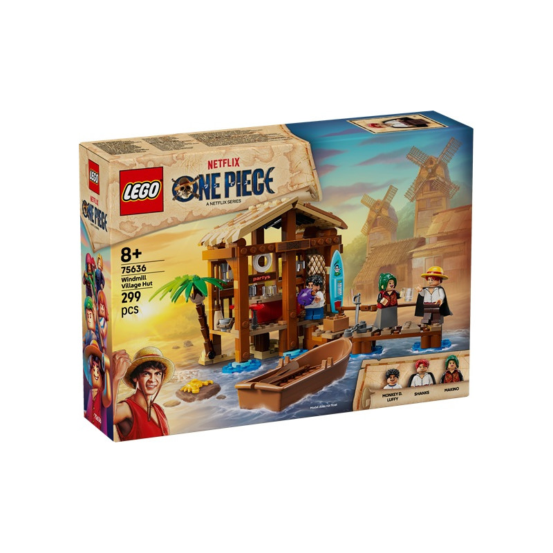 Lego Cabaña Del Pueblo Molino