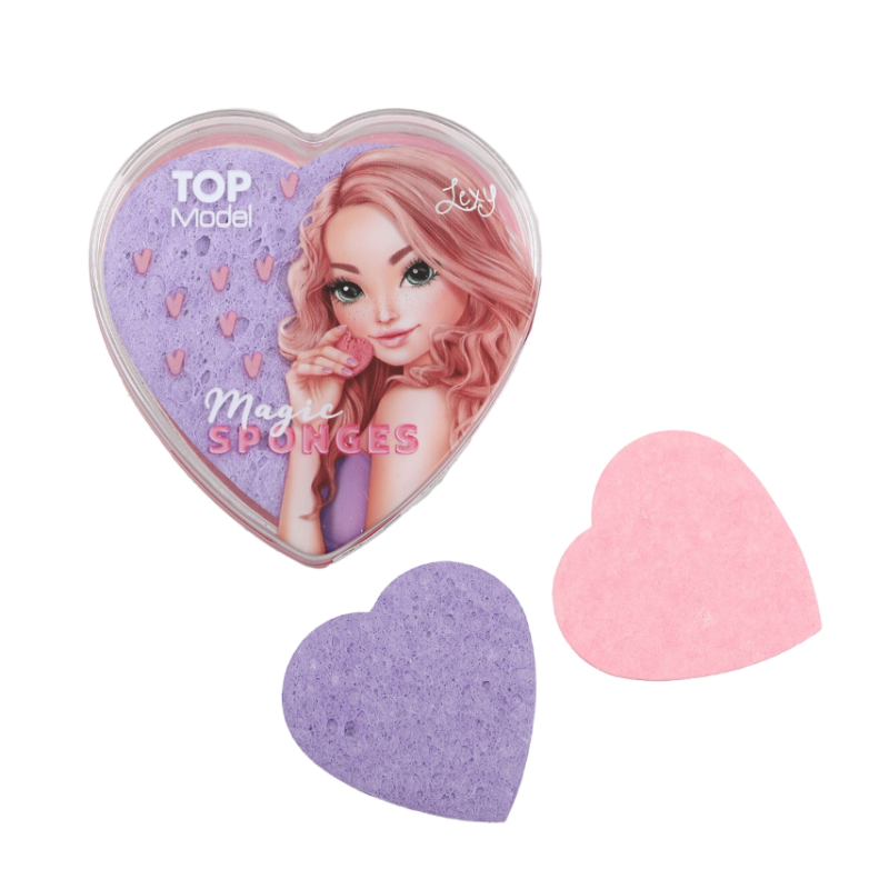 TOP Model Esponjas Magicas Corazon Beauty De TopModel