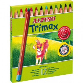 Set 12 Lápices Alpino Trimax