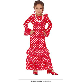 Disfraz Flamenca Infantil 5-6 Años