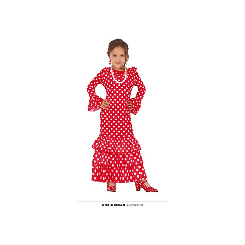 Disfraz Flamenca Infantil 10-12 Años