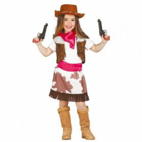 Disfraz Cowgirl T 5-6 Años
