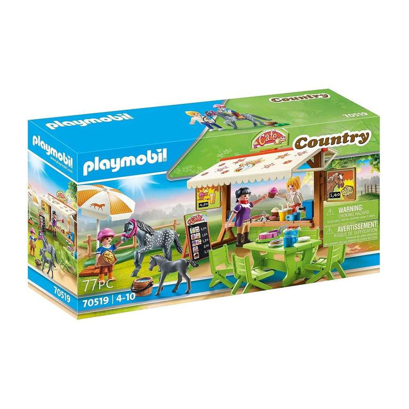 PLAYMOBIL COUNTRY CAFETERIA PONI