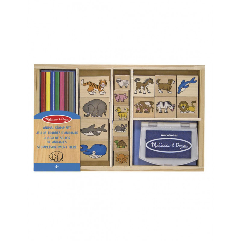Juego de Sellos de Animales