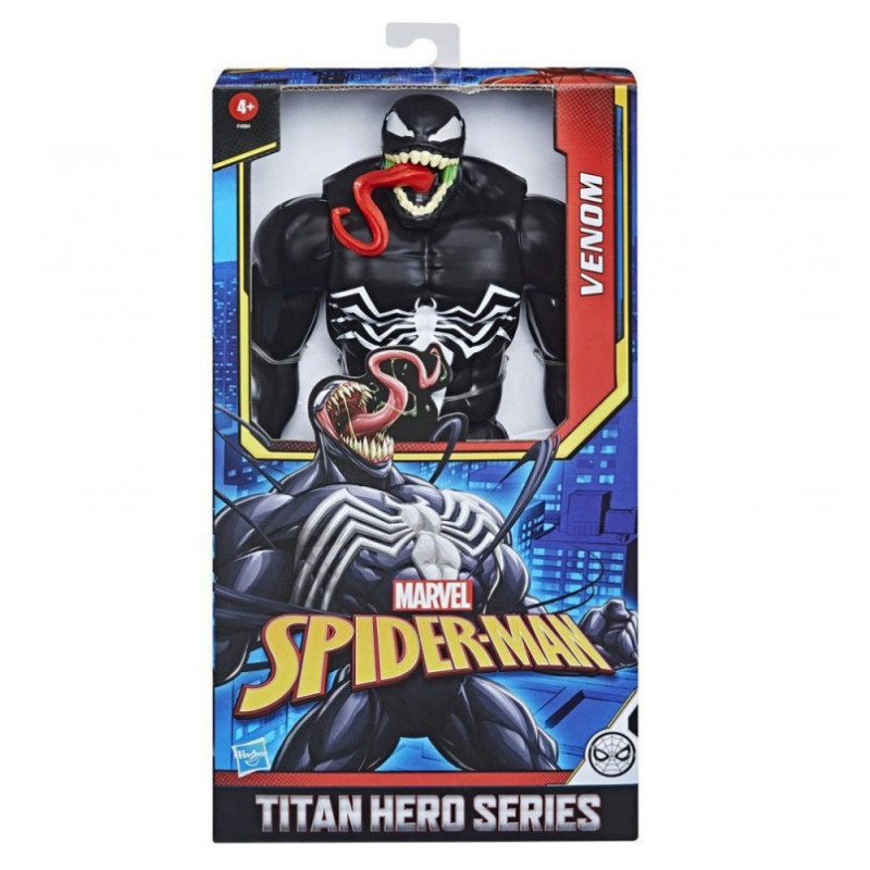 Spiderman Figura Titan Deluxe Venom