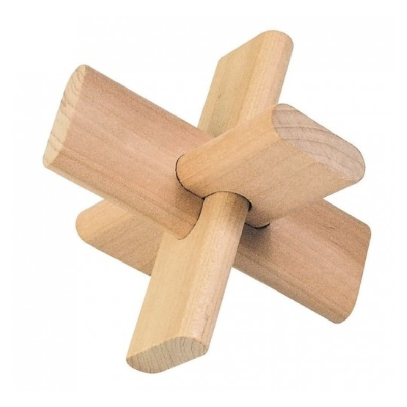 puzzle madera cruz