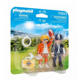 DUO PACK DOCTOR Y POLICIA PLAYMOBIL