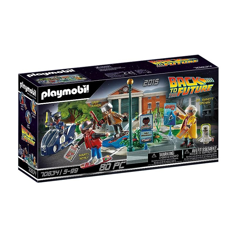 BACK TO THE FUTURE PARTE II PERSECUCION PLAYMOBIL