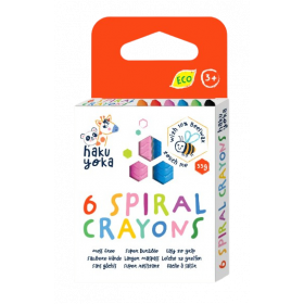 Crayones en Espiral 6 Colores
