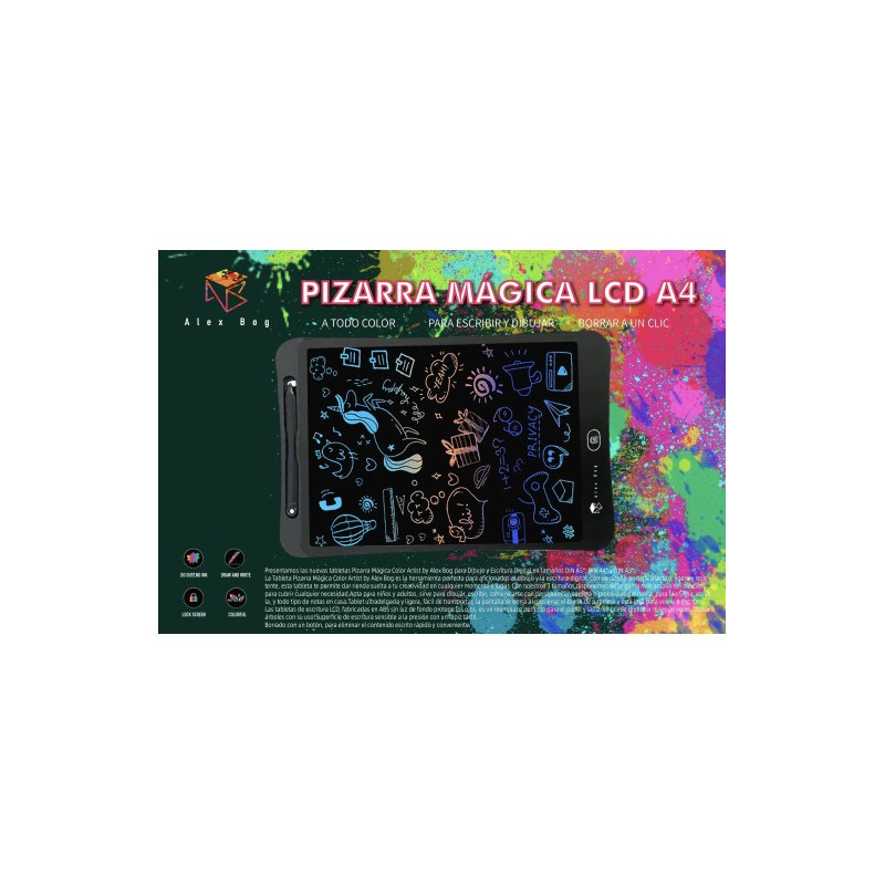 Pizarra Mágica LCD A4 Color