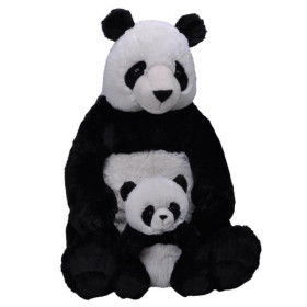 Peluche Mamá y Bebé Jumbo Panda