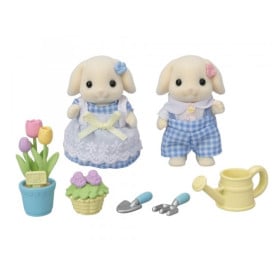 Sylvanian Families Set Hermanos Conejo Flora