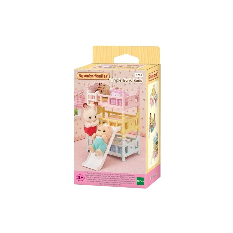 Sylvanian Families Set Triple Literas
