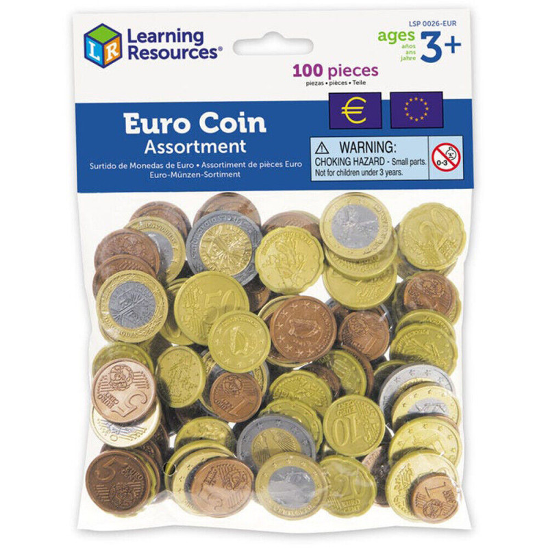 Set Monedas Euros Learning Resources