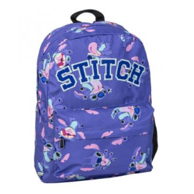 Stitch Mochila Violeta 42 Cm