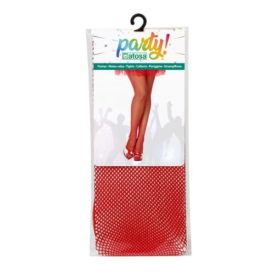 Medias Rejilla Rojo Adulto